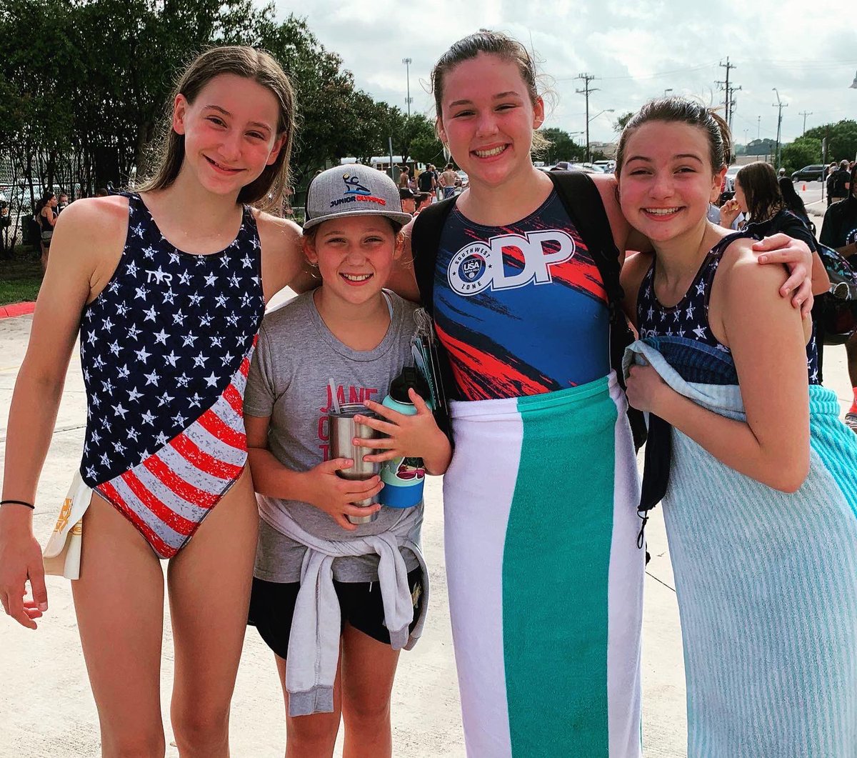 Some of our <a href="/SWZ_ODP/">Southwest Zone ODP</a> Development Girls enjoying the <a href="/usawpODP/">USA Water Polo ODP</a> Regional Tournament in #SanAntonio #Texas this weekend!!!