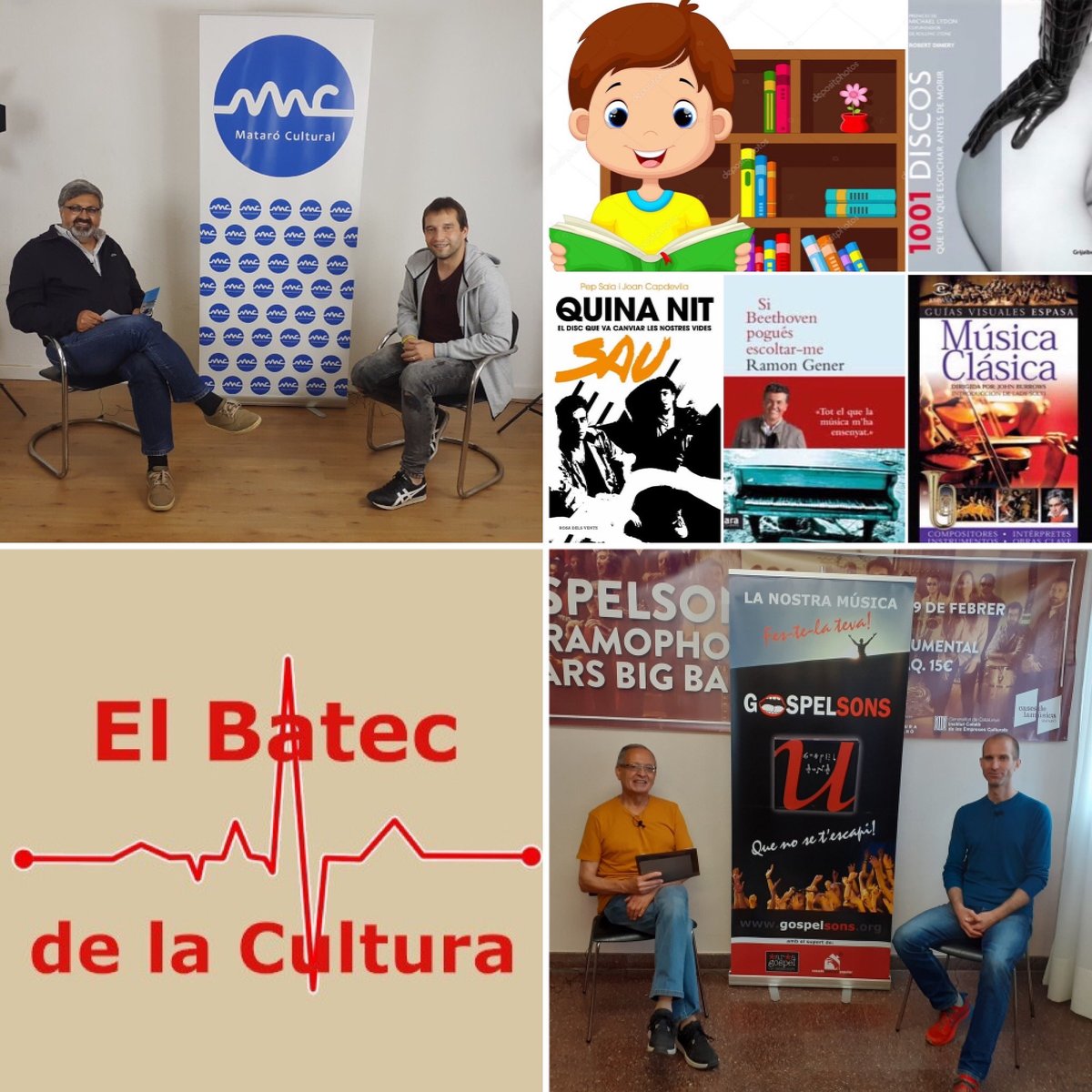 TastDeCultura's tweet photo. 📻Una vegada més et deixem el programa de #MataróCultural perquè el puguis tornar a escoltar.
Podràs sentir que ens expliquen el cantautor mataroni @_joanlorente i el president de @GospelSonsMat, Enric Prat.
No t'ho perdis ‼️ https://t.co/Nsg9qna9nb