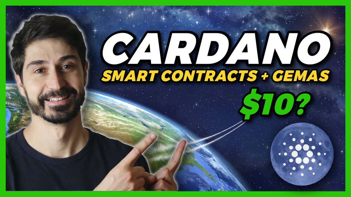 👉 ¿LLEGARÁ CARDANO a los $10 en 2021? 💥 Contratos Inteligentes y Nuevas... youtu.be/IRY4tVks-vo 

#cardano #ADA <a href="/IOHK_Charles/">Charles Hoskinson</a> <a href="/Cardano/">Cardano Community</a> <a href="/CardanoStiftung/">Cardano Foundation</a>