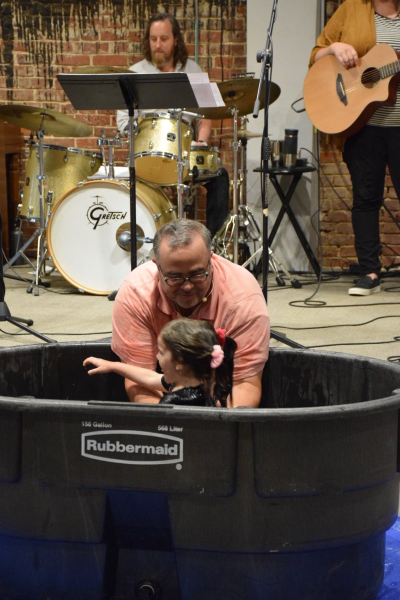 Ben_Riche's tweet photo. What a great morning! Happy to celebrate with our @redemptionga family as all 3 of our children were baptized today! https://t.co/2h9TQqHxsR