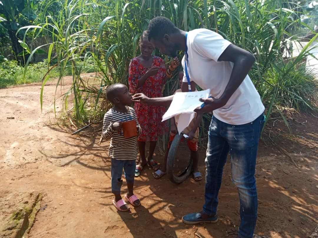 NTDworld's tweet photo. Despite #COVID19, @WHO's #Yaws eradication programme progresses in southern #Cameroon. #MassDrugAdministration in Djoum Health District (population: 43000). Thanks to donated #azythromycin. #NTDRoadMap2030 targets yaws eradication by 2030. #beatNTDs #yawscoalition #SkinNTDs https://t.co/7iBdNtTQE5