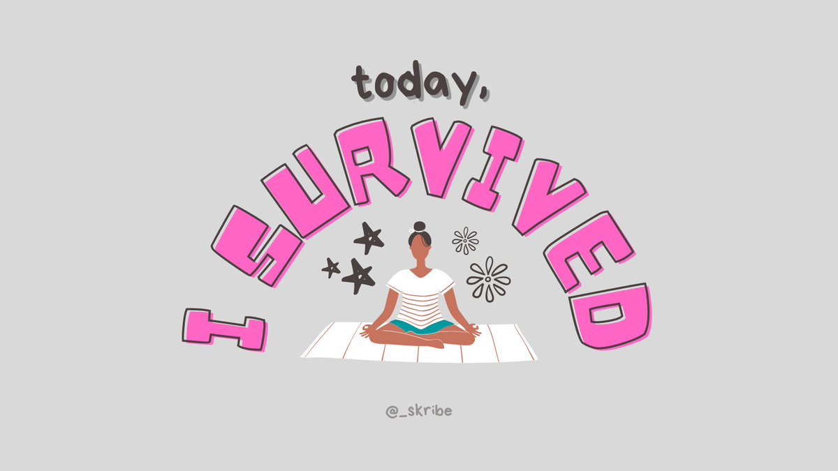 _skribeofficial's tweet photo. It's okay if all you did today was survive. And for that, I am proud of you. -@_skribeofficial 

#MentalHealthMatters 
#MentalHealthAwarenessMonth 
#Mentalhealth 
#mentalhealthcheck
#mentalhealthreminder
#selfcare #selfcaretips #selfcarecheck #selfcareph https://t.co/XNZrtsD41h