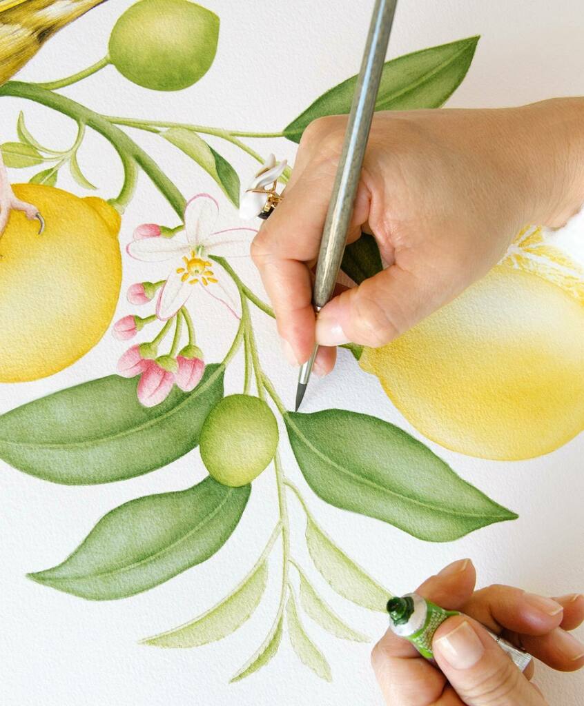 savethedate_P's tweet photo. Que lindo está el campo esta semana, os voy a dejar en stories un video que me mandó Sergio del limonero del patio de su casa en el pueblo 😍.
#savethedateprojects #acuarelabotanicabykz #watercolor #acuarelabotanica #ilustracionbotanica #w… https://t.co/1vbomPS02c https://t.co/L8KdiO1znG
