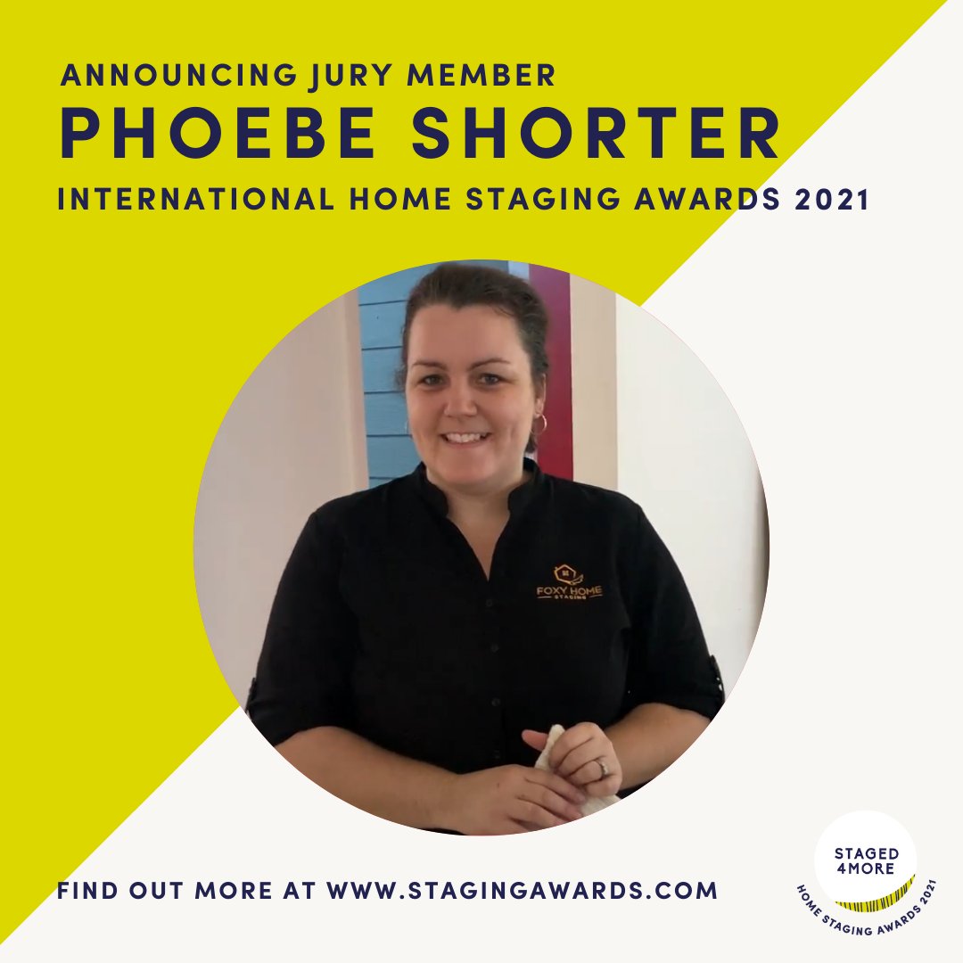 staged4more's tweet photo. Who is judging the 2021 Home Staging Awards? Meet Phoebe Shorter @foxyhomestaging! 💛 
Can you believe it? All of our judges have been revealed &amp; submissions END TOMORROW!!! 🎃  At midnight PST! 
Submit your home staging projects at https://t.co/SUWlXnEyUh NOW!!! https://t.co/NP1i4qIwT2