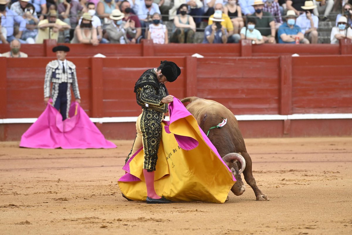 AranjuezToros's tweet photo. Oreja para Morante de la Puebla en el primero de la tarde #Aranjuez https://t.co/IwR0LnQokP