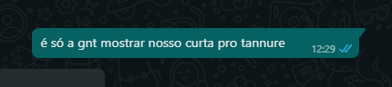 azvmbuja's tweet photo. mensagem que eu mando / como fica pra quem vê de fora 👍 https://t.co/2BNgPnSlWk