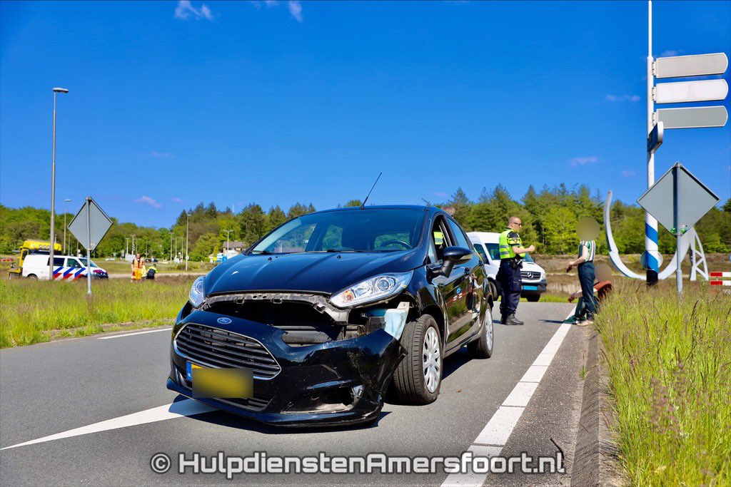 Melding aanrijding Stichtse Rotonde Amersfoort