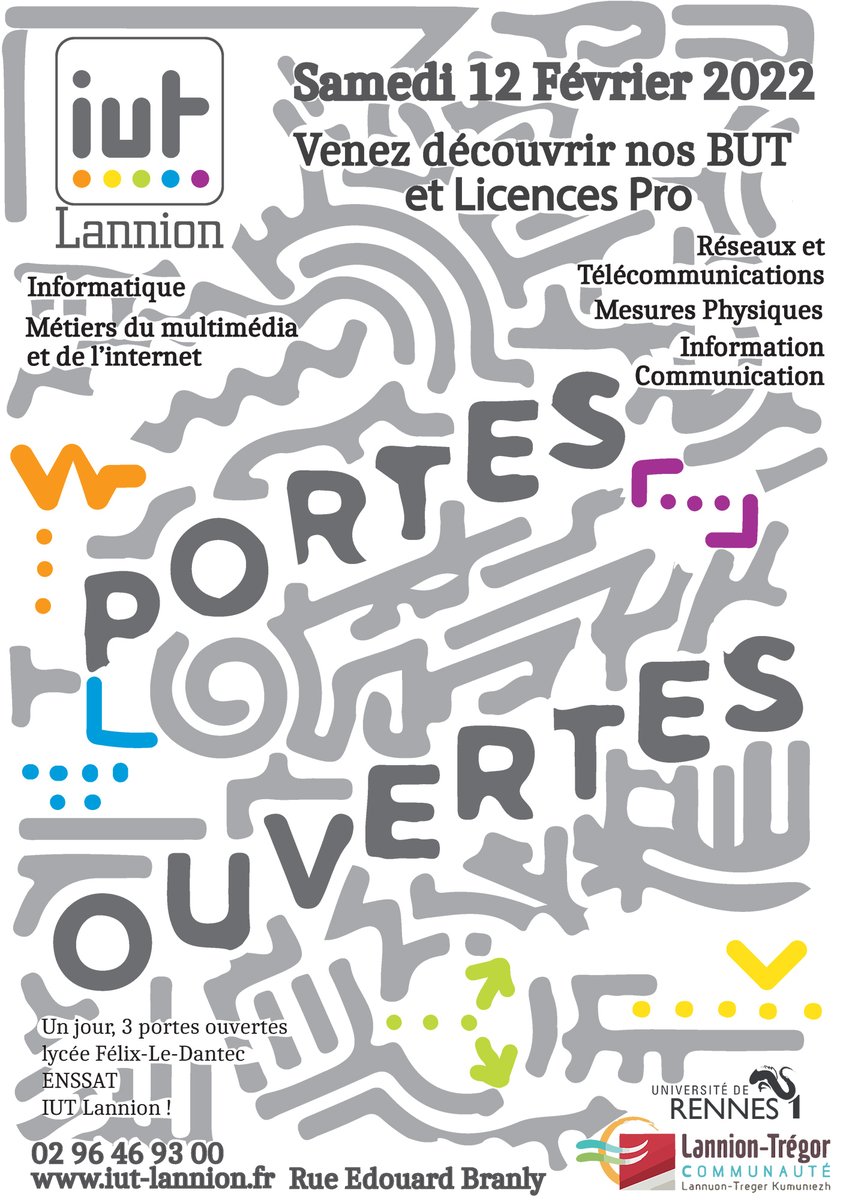 PerrotMarionCo1's tweet photo. Proposition d'image pour la journée Portes Ouvertes à l'IUT de #lannion réalisée sous Illustrator.
Autres travail d'images vectorielles sur https://t.co/2xNO7ik7Kt

#IUTLannion #InfoCom #affiche #communication https://t.co/k7AaxyRAAz