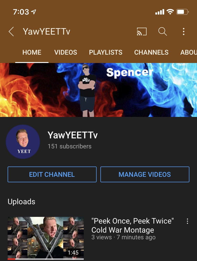 Spenceywentzyy's tweet photo. New montage out #montage #callofduty #codclips #youtube #youtuber #youtubegaming #youtubechannel #yt #SupportSmallerStreamers #stream #yeet #cracked #sniper #sniping #video #ytvid https://t.co/gD9ZVSDkMd