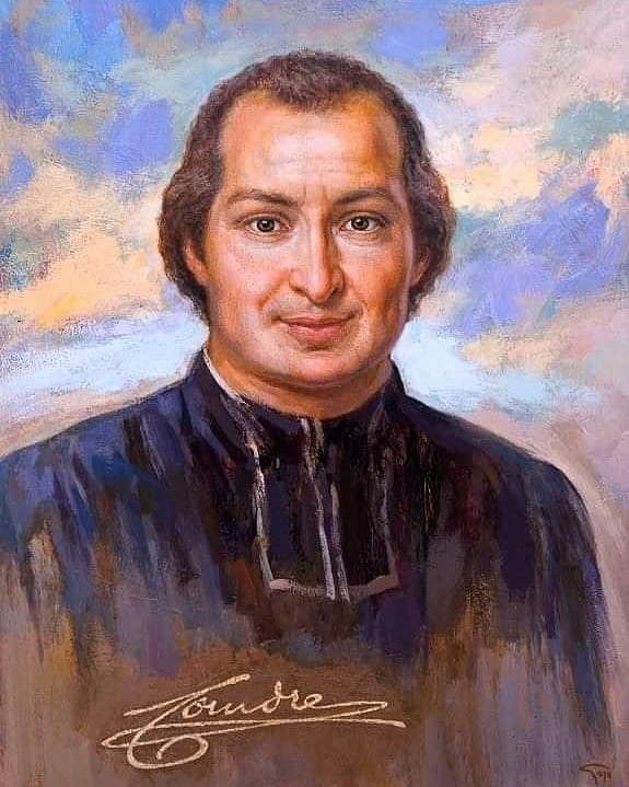 corjesu_en's tweet photo. Today is the Anniversary of the death of Father André Coindre, our Founder. Let us ask the Heart of Jesus to light our hearts with the same evangelizing fire that consumed his and that his personal motto: "Courage and trust" always guide us 🙏 #SacredHeart #Coindre #Bicentennial https://t.co/1rluJ1jg09