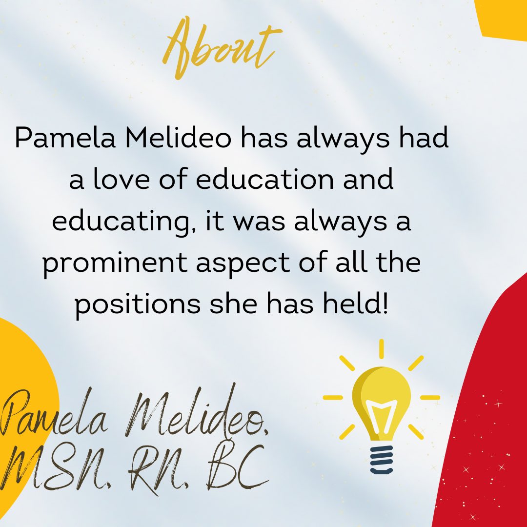 nursingfsu's tweet image. Meet Pamela Melideo, our Simulation Lab Coordinator! 🌟 Pamela Melideo's true passion for teaching and learning in the simulation environment is notable and inspiring! Come learn more about this new certificate program for registered nurses ➡️ tinyurl.con/June3FSU