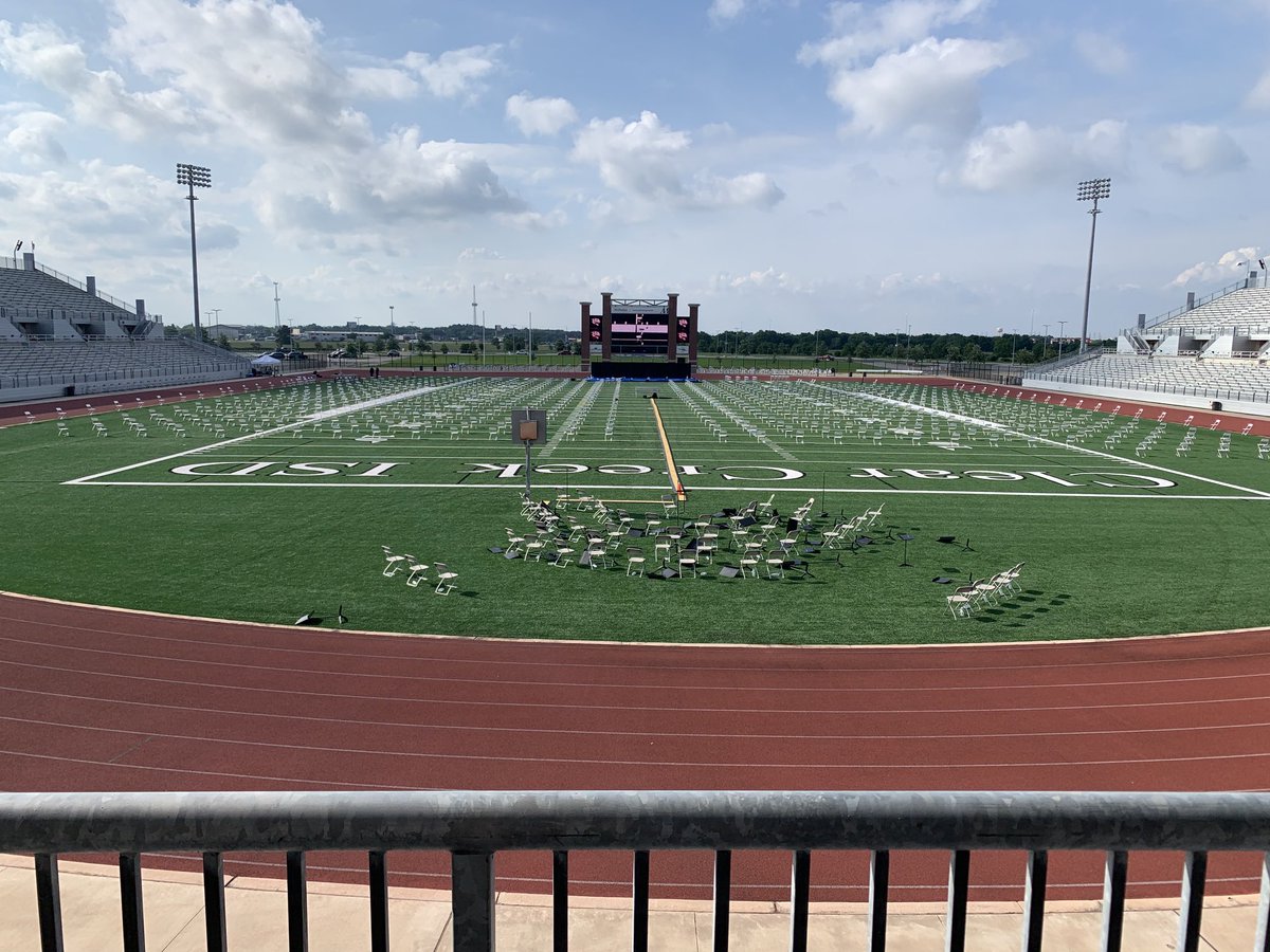 CreekWildcats's tweet photo. Getting ready for the Class of 2021! https://t.co/rIgJ1ix9ZT