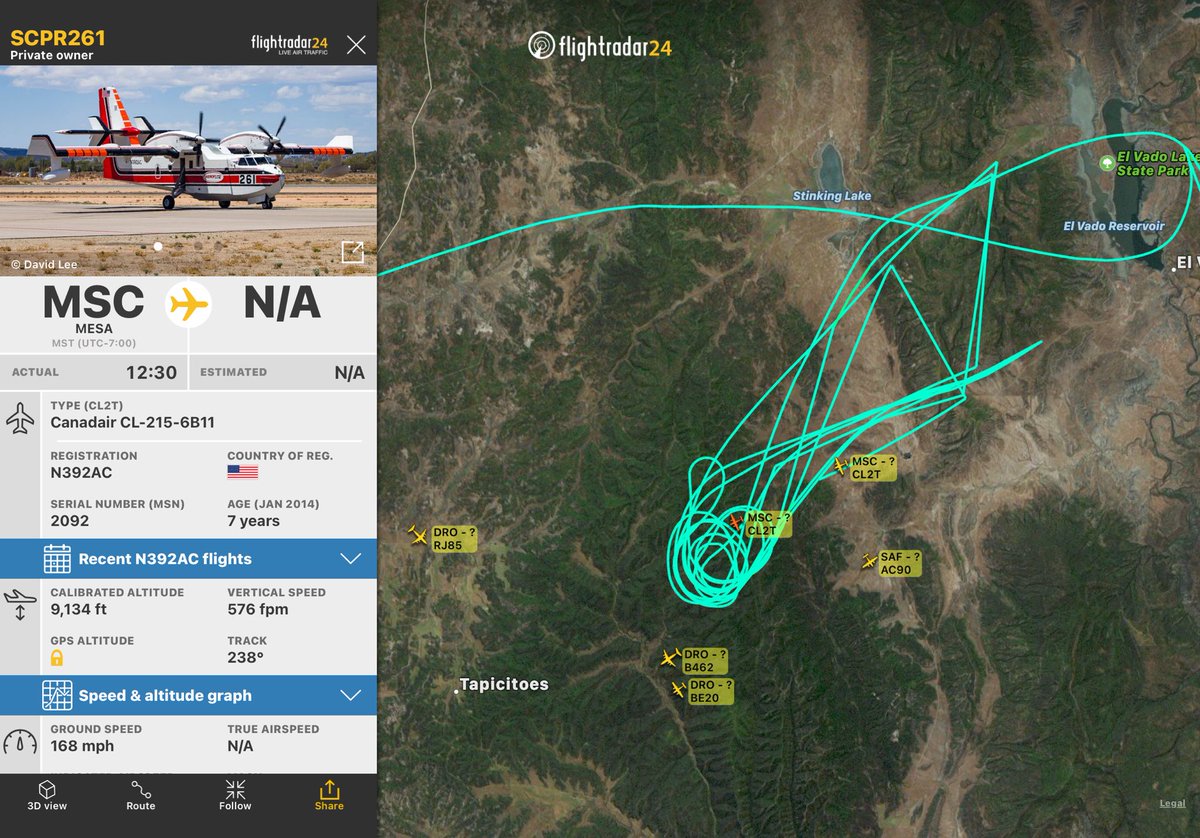 Bewickwren's tweet photo. Hard work this afternoon on the #WolfDrawFire which was reported at 5:30 on Saturday May 29 at 3 acres, now estimated at over 400 acres.
#NMFire
🔥🔥🔥
Flight from Mesa
https://t.co/N8zOKtUbOk https://t.co/bzYpdiCwki