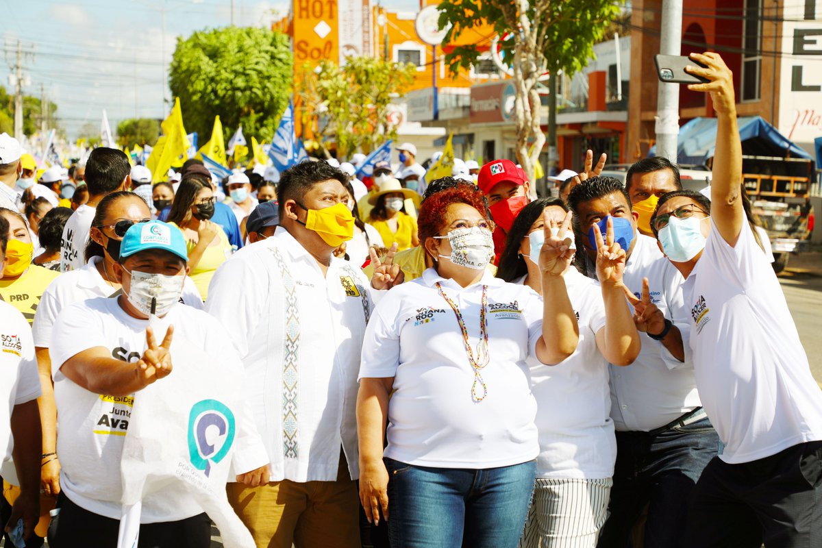 No somos partidos y tampoco políticos improvisados, esta coalición la caracteriza el trabajo en equipo y la principal fortaleza es la convicción de servir a José María Morelos y por su puesto a Quintana Roo. ¡Vamos a ganar este 6 de junio!

#JuntosSigamosAvanzado