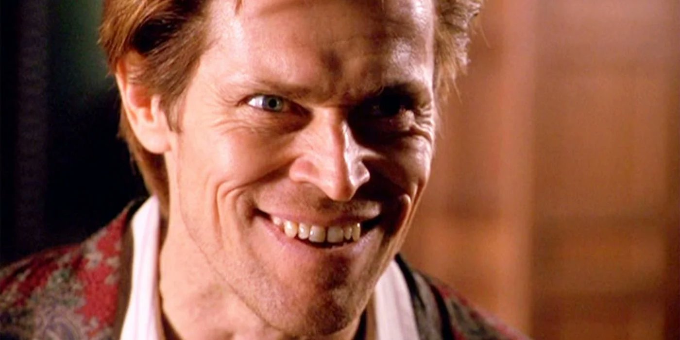 スパイダーマン　オズコープ社長　ウィレム・デフォー　サイン スパイダーマン オズコープ社長 ウィレム・デフォー サイン