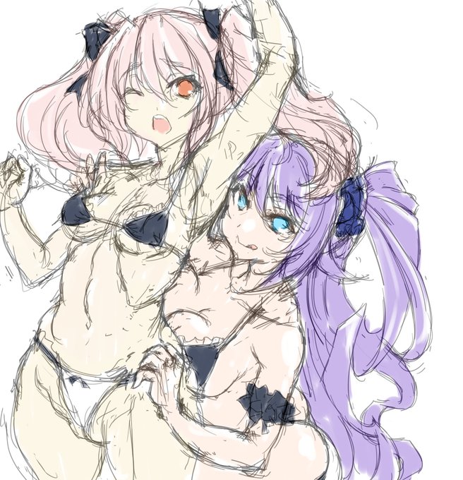 超昂ハーフアニバーサリーのタイミングで週末に何か描こうとしたけど集中しきれず進捗いまいちのまま終わってしまったメンタルくそ雑魚マン 