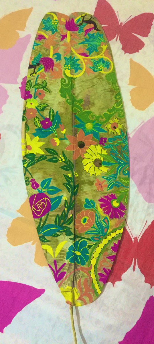 fizi77's tweet photo. #wallhanging #interiordecor #artsy #artist #bananaleafwork #manualwork #textiletechnique #ArtistOnTwitter #artwork #Composition #theme #colors #drawing #colorpallet #interiordesign #productdesign #freelancer https://t.co/pyMaO83jIq