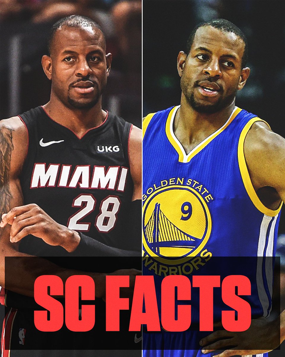 SportsCenter's tweet photo. Andre Iguodala’s Finals streak is over after playing in six straight 😳

This year's Finals will be the first without Iggy since 2014. #SCFacts https://t.co/gSD8C9zQ2T