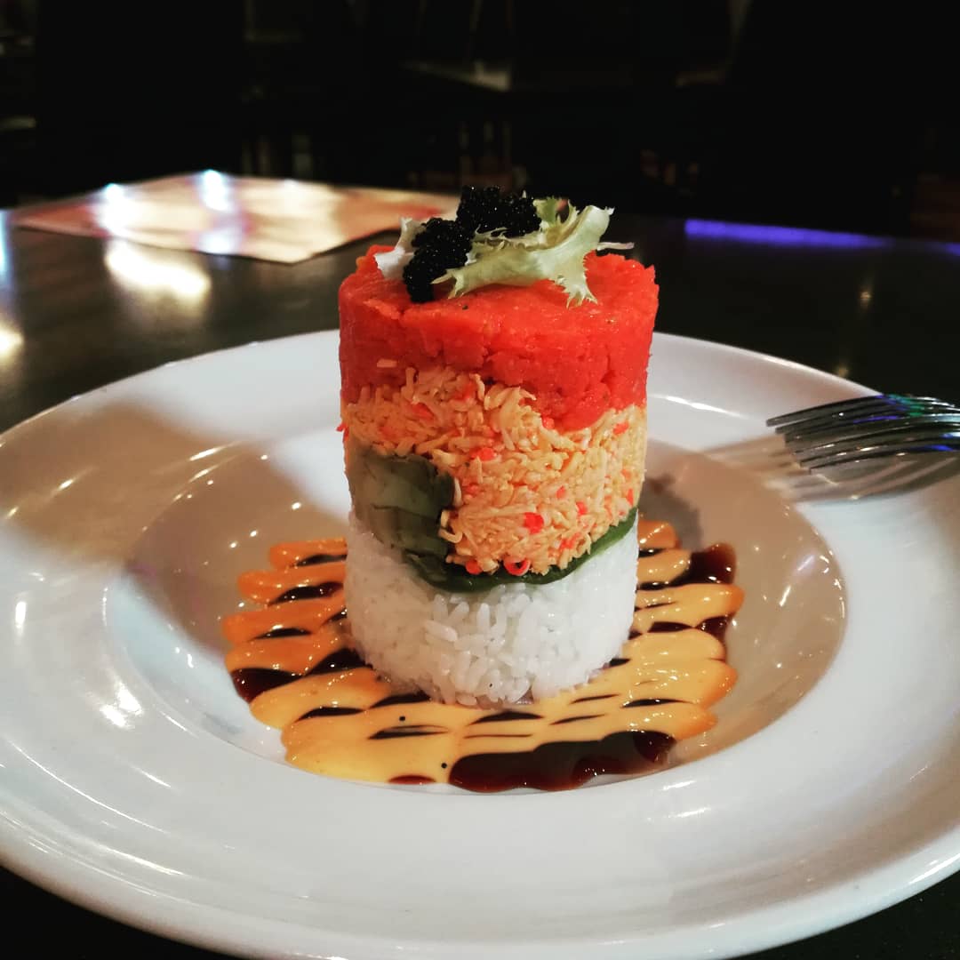 MissssHuang's tweet photo. Takoyaki and Ahi Tower followed by Shrimp Killer, Jimmy Sexy, and House rolls @PlanoTokyo ⭐⭐⭐⭐⭐

#foodjournal #sushisunday https://t.co/dt3bbThuWd
