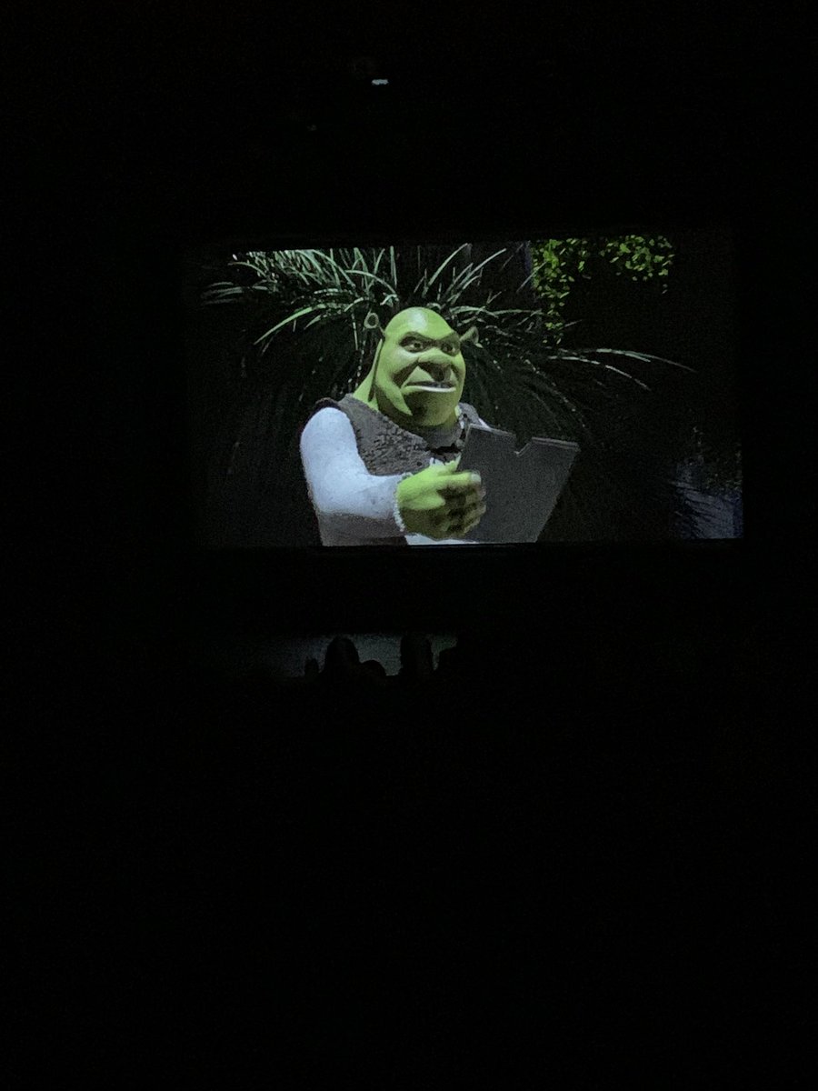 As part of @shucommtheatre Memorial Day Weekend events, FTMA Professor Roger Schulman talked about his experience as a screenwriter on the beloved family film “Shrek.” FTMA second year student Kiera Cecchini asked Roger about his favorite lines and the legacy of Shrek.