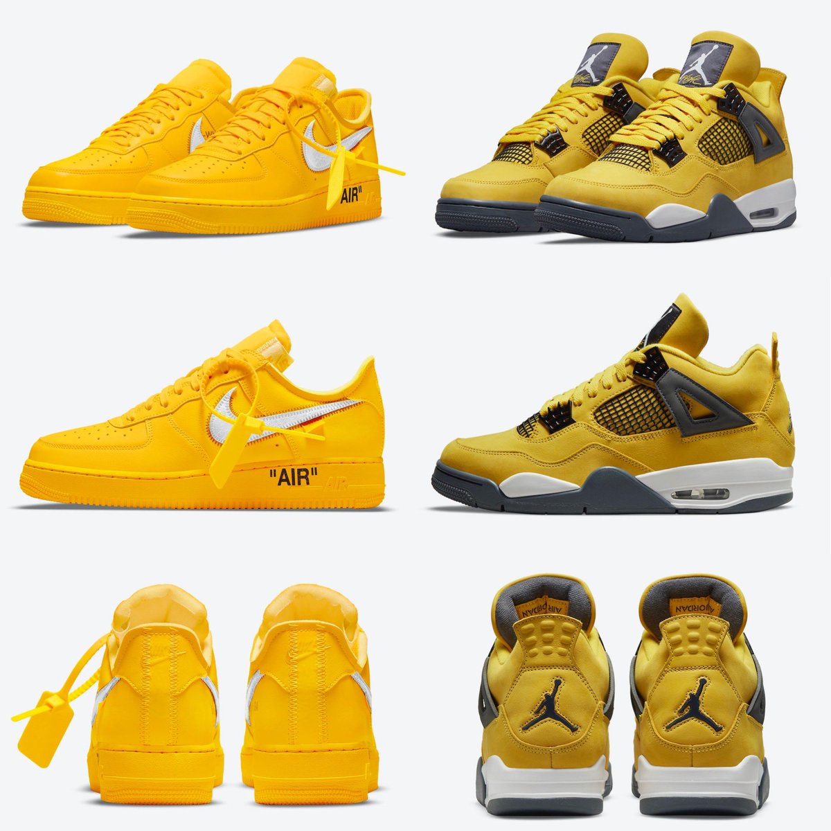 SBDetroit's tweet photo. It’s a Yellow Summer 🌞 

Which pair would you rather have? 🤔 https://t.co/kFukVcQcaL