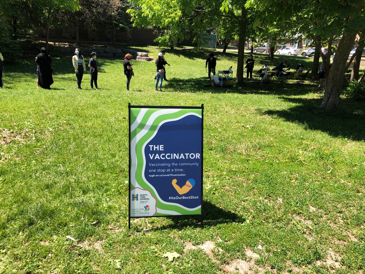 RadRoar's tweet photo. @VaxHuntersCan Willowdale Park right now! 12+. https://t.co/FSyQWxh5ry