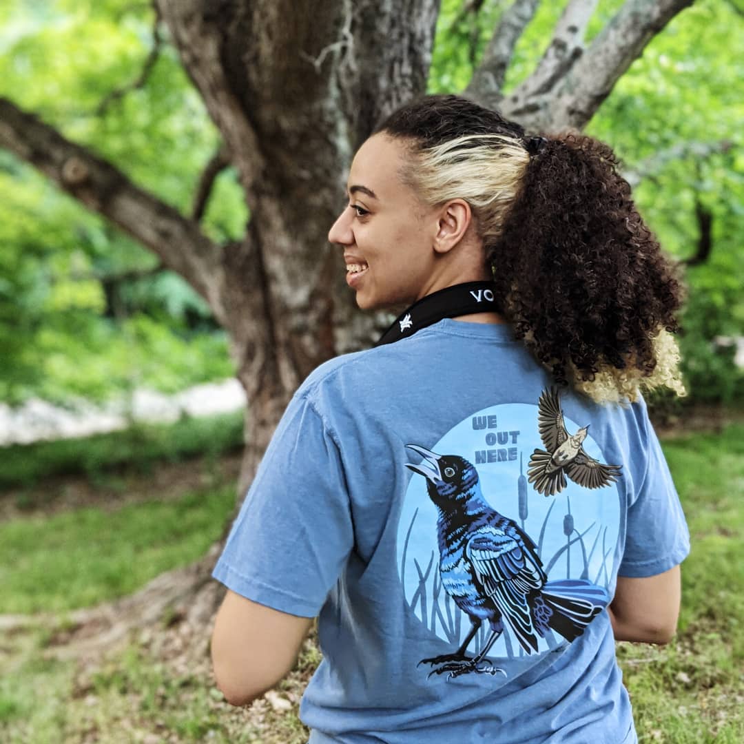 lizart217's tweet photo. Happy Day 1 of #BlackBirdersWeek2021 !! 
My name is Liz and I'm a certified Science Illustrator with an ornithology/wildlife conservation focus. I enjoy birding to get more familiar with my favorite subjects 🐦🦉🦅🦆
#BlackInNature #BlackBirdersWeek https://t.co/EMItGxlWAh