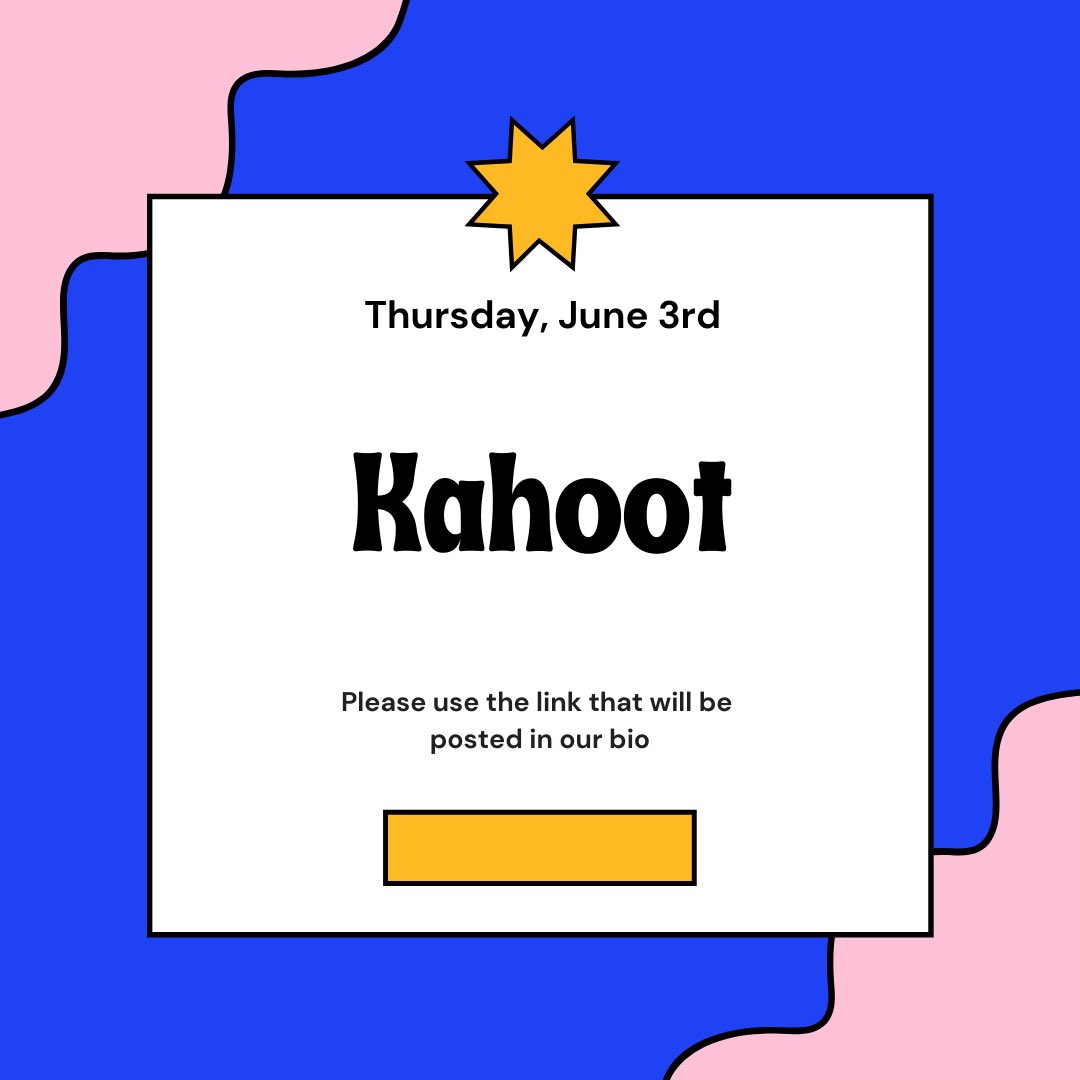 SJMPcouncil's tweet photo. THURSDAY: Kahoot!
Link will be in the Linktree on our bio.

FRIDAY: SJMP Spirit Wear
Send in a photo of you wearing your favourite St. Joes gear.

WE WISH YOU THE BEST OF LUCK! GO JAGUARS🖤🐾 https://t.co/JzhraZpsh7