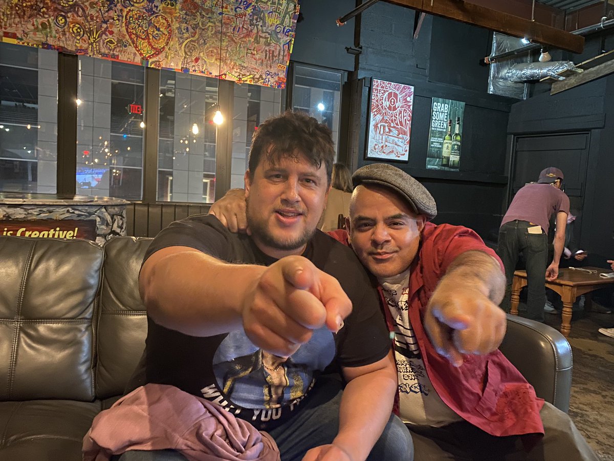 juanjeremy100's tweet photo. Great times w my bro @tdonst at @Tellus360 in  Downtown Lancaster,PA. #timdonst #tellus360 #lancaster #pennsylvania #luchalibre #prowrestling #AEWDoN #AEW #cornermanmotivation #cornerman #motivation #inspiration #MemorialDayWeekend https://t.co/Y07A6W8HDV