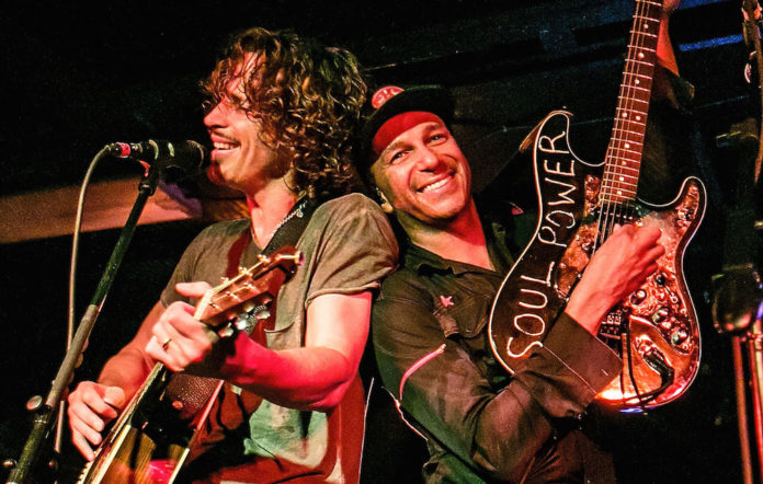 chriscornell's tweet photo. Happy birthday to @Audioslave guitarist @tmorello! https://t.co/nTFEDjmZrx