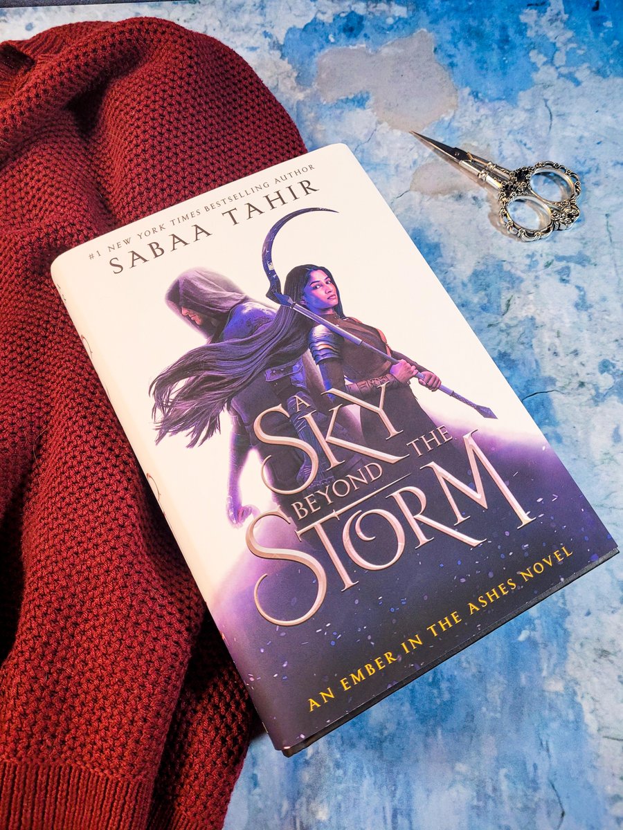 TheLibraryCoven's tweet photo. We're starting this season off with a discussion of A Sky Beyond the Storm by @sabaatahir.
Check out the episode here:
https://t.co/meEFnzLMCL
or wherever you get podcasts!
#NewEpisode #podcast #CriticallyReading #AnEmberInTheAshes #ASkyByondTheStorm #TheLibraryCoven https://t.co/DtGynxI5y4