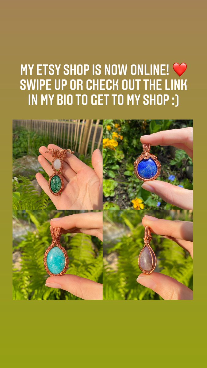 craftedbyflake's tweet photo. A little sneak peak of the pedants that are still available in my shop. Go check it out ❤️
#wirewrapping #wirewrap #wirewrappedjewelry #wirewrappedcrystals #handmadejewelry #handmade #jewelry #jewelrydesign #wirewrappedstones #art #necklace #pendant #wirewrappedpendant #copper https://t.co/pive2sfrk2