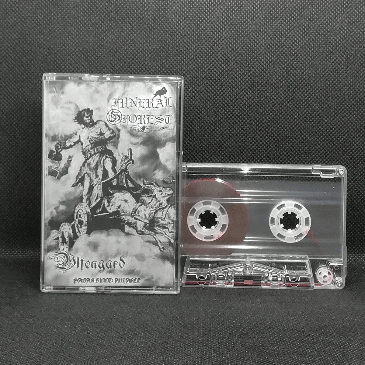 WarProd's tweet photo. #AvailableForSale
#FuneralForest 🇫🇷 / #Ülfengard 🇫🇷 "Pagan Blood Alliance"
3€+🚚
Pagan Black Metal at its best.
#Blood&SoilProductions edition
#WarProductions
#SupportTheUnderground
#Mailorder
#BlackMetal
#FrenchBlackMetal
#MusicCassette
#Kvlt https://t.co/ixDPRUgHAo