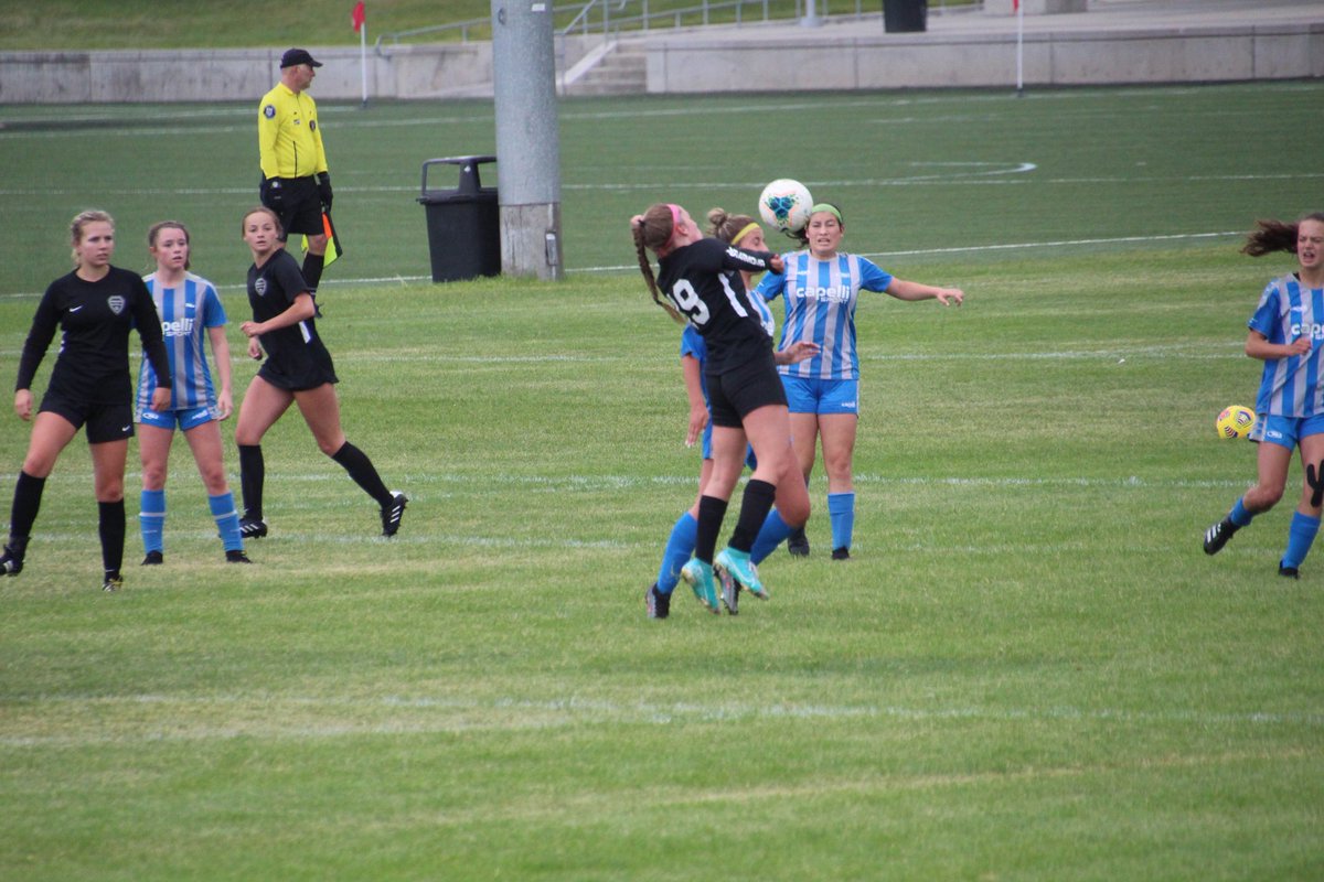 Katelyn_Saige's tweet photo. A great weekend of soccer, with two games in and another in the morning. Thank you for another opportunity to guest play @OmahaUnitedSC @omahaunited03G #katesaige #realcup https://t.co/faYEmpUuUO