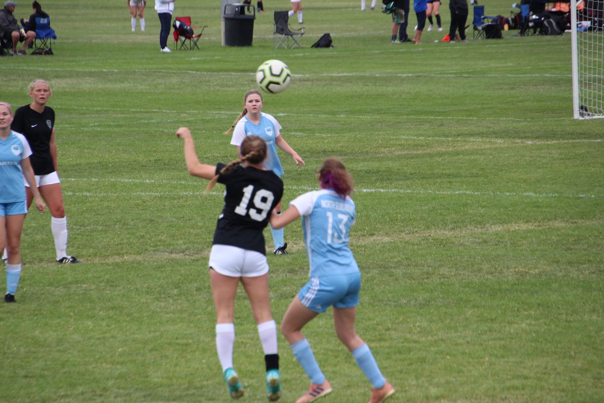 Katelyn_Saige's tweet photo. A great weekend of soccer, with two games in and another in the morning. Thank you for another opportunity to guest play @OmahaUnitedSC @omahaunited03G #katesaige #realcup https://t.co/faYEmpUuUO