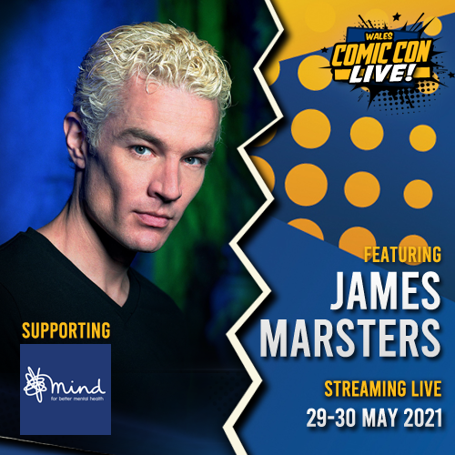 walescomiccon's tweet photo. Final panel of the weekend with the glorious @JamesMarstersOf - Join in the fun LIVE right now! #WCCLIVE 🧛🏻

https://t.co/aCawWi2o4R https://t.co/fKjxHcQJJL