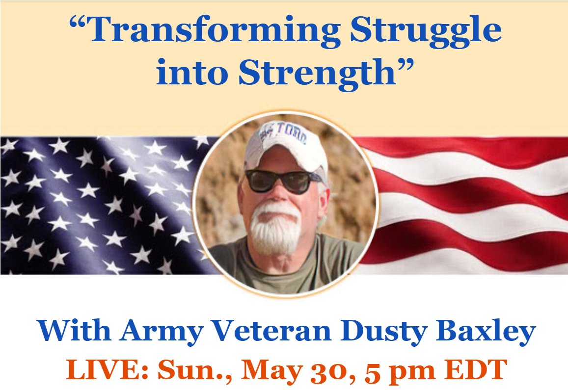 AislingASwift's tweet image. #Veterans:
Retired #USArmy #Airborne Ranger Dusty Baxley will talk about bringing the #TranscendentalMeditation® technique to active #military &amp;amp; #MilitaryVeterans nationwide through the @BoulderCrestFdn. 

► https: // zoom.us/j/177174913 
► 929-205- 6099. ID 177 174 913#