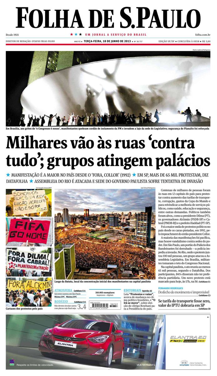 Folha de S.Paulo - Do estradão ao estrelato - 31/10/2010