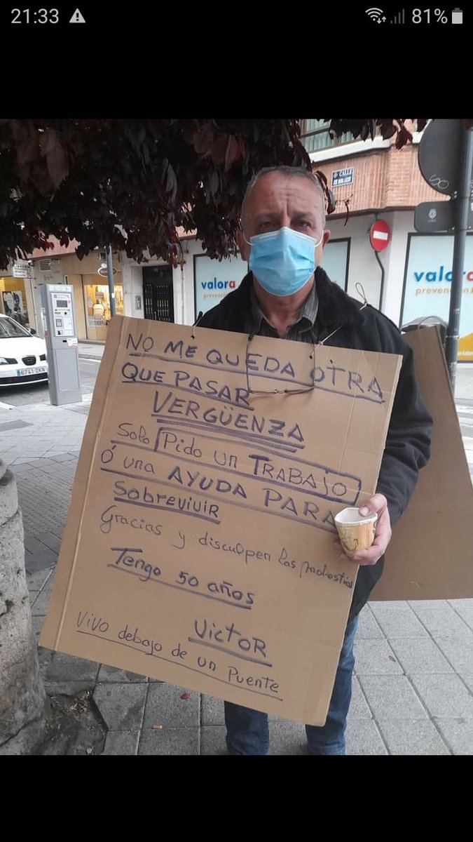 MijasporEspana's tweet photo. No es refugiado, no hay cheque
No es Magrebí, ni hotel ni movil ni dinero de monedero.
Es cincuentón, español y le toca vivir bajo un puente. https://t.co/yqwwgxx31P