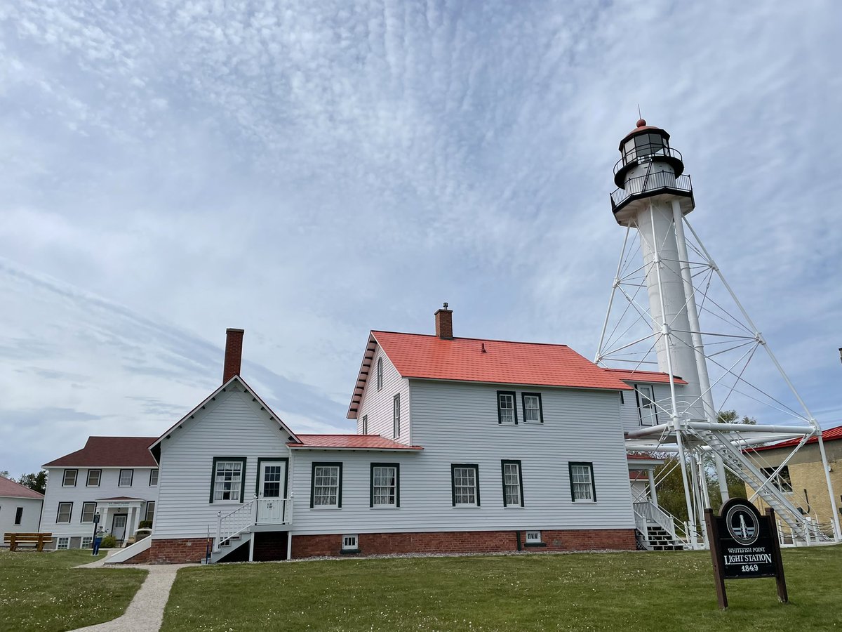 abcde84's tweet photo. One of my favorite lighthouses #PureMichigan #WhitefishPoint https://t.co/mttsMd8LXF