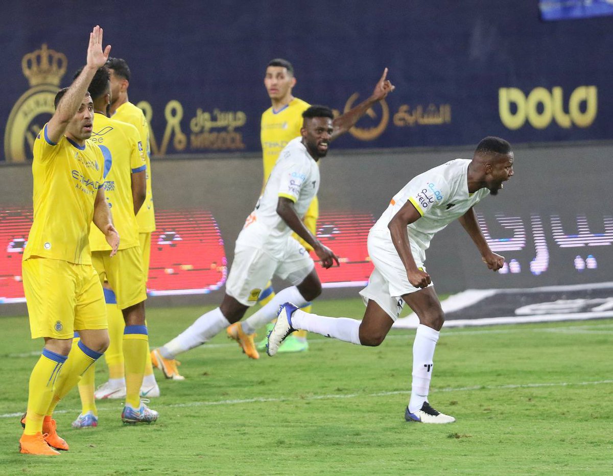 AImodrj's tweet photo. رسمياً : هدف الاتحاد الثاني احتسب للاعب عبدالعزيز البيشي https://t.co/0NsQd8DdKS