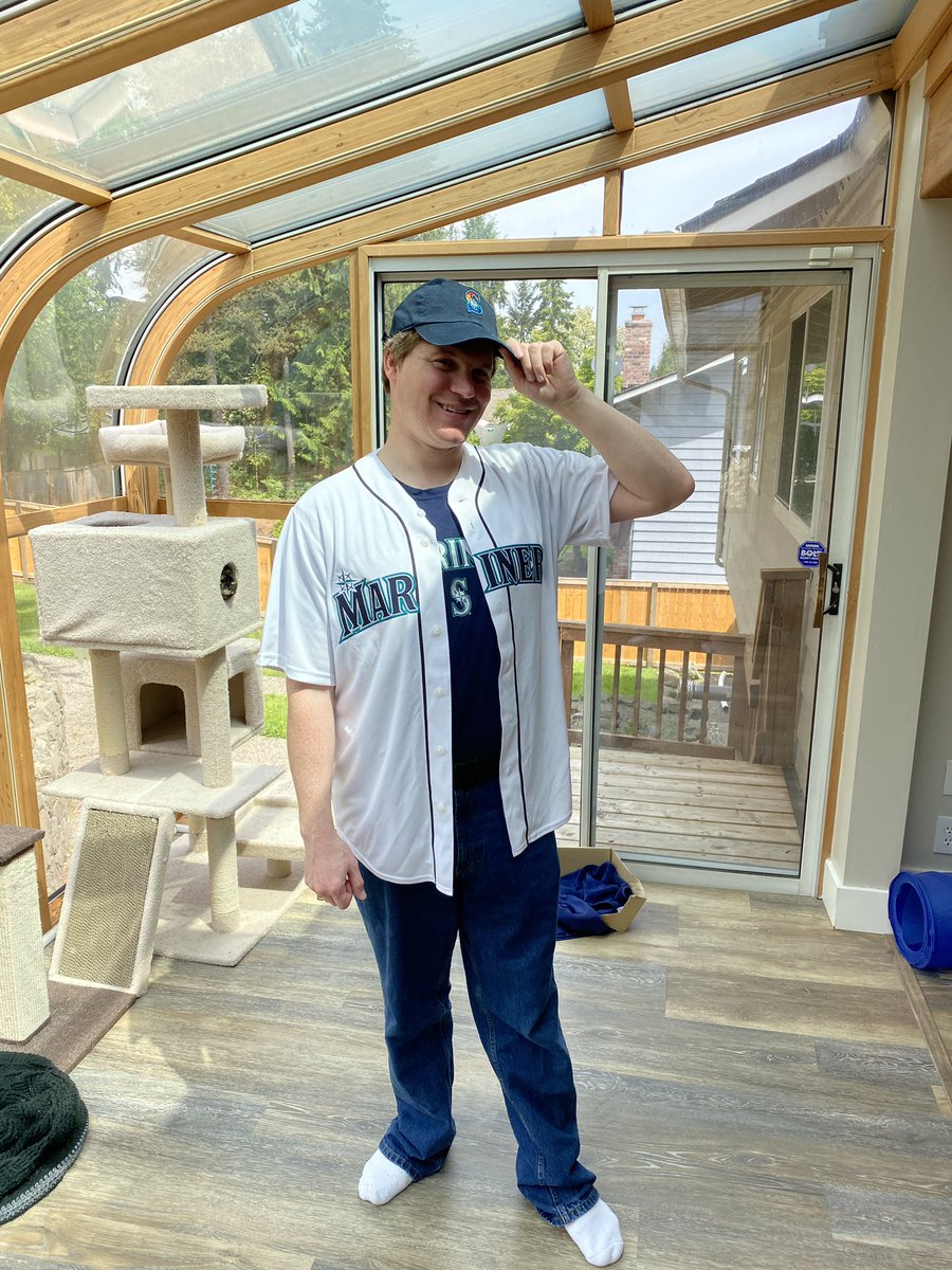 Fully vaccinated and celebrating my 40th birthday with the <a href="/Mariners/">Seattle Mariners</a>! I'm so excited to go to an MLB game again!!