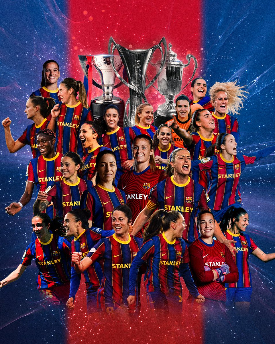 FCBarcelona_es's tweet image. 🏆🏆🏆 TRICAMPEONAAAAAAAASSSSSS 🏆🏆🏆
Por nosotras y las que vendréis. 🙏 
💙 @fcbfemeni ❤️