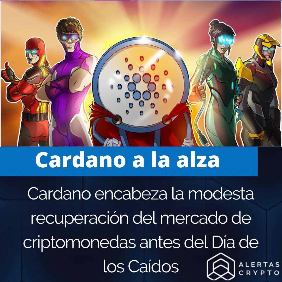 AlertasCrypto's tweet image. Cardano encabeza la modesta recuperación del mercado de criptomonedas antes del Día de los Caídos 

es.cointelegraph.com/news/cardano-l…

#Cardani #cryptomarket #cryptocurrency #cryptocurrencies #AlertasCrypto