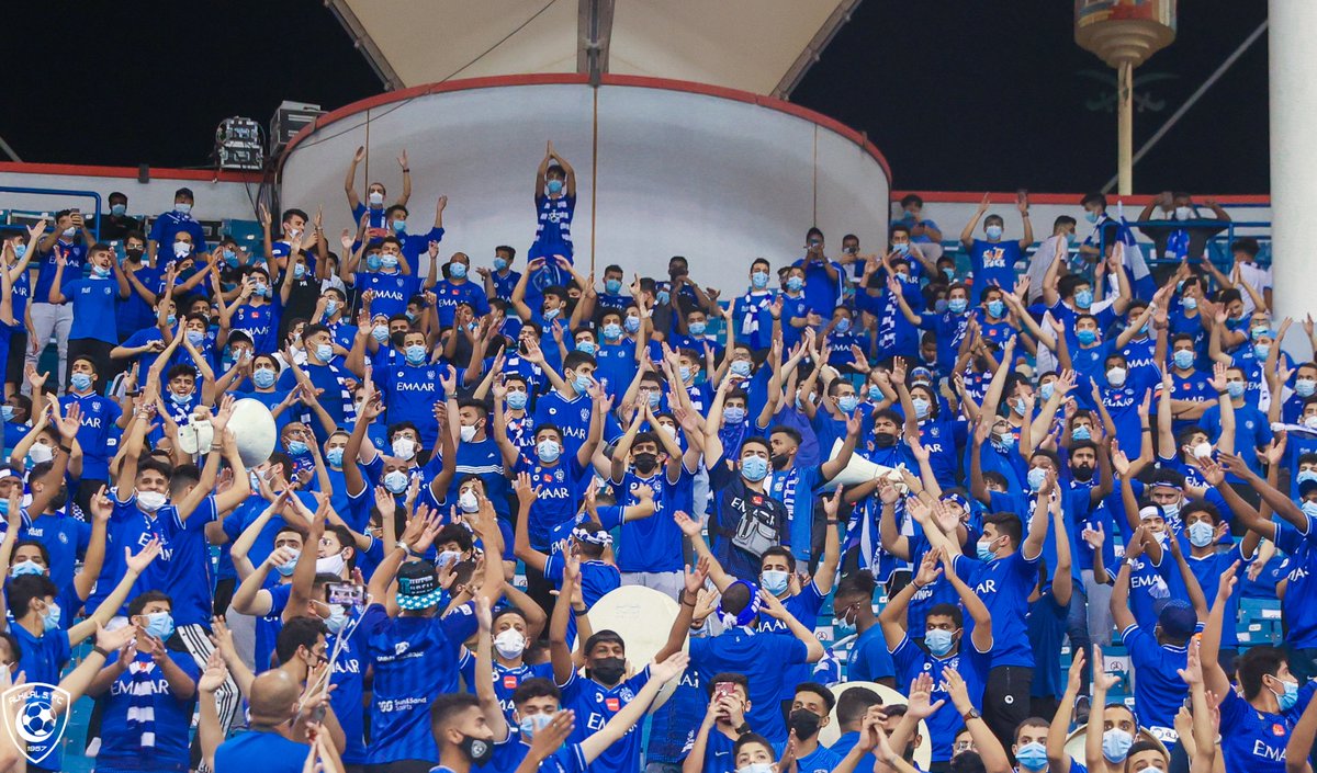 📸 حان وقت الفرح.. حان وقت #الهلال 🤩🏆💙