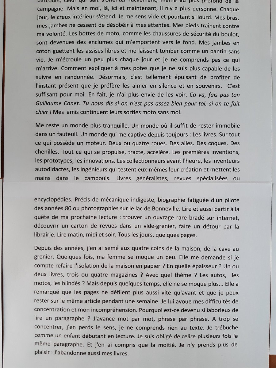 Extrait LesMotosLesLivres #Burnout #Depression #LOSCPM