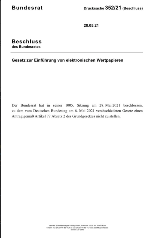 CryptoMichNL's tweet photo. Tokenized stocks are getting real in Germany as they'll start in July.

Huge steps forward in terms of regulation and adoption, as the future is decentralization.

More countries to follow. https://t.co/zb50XWXVKa