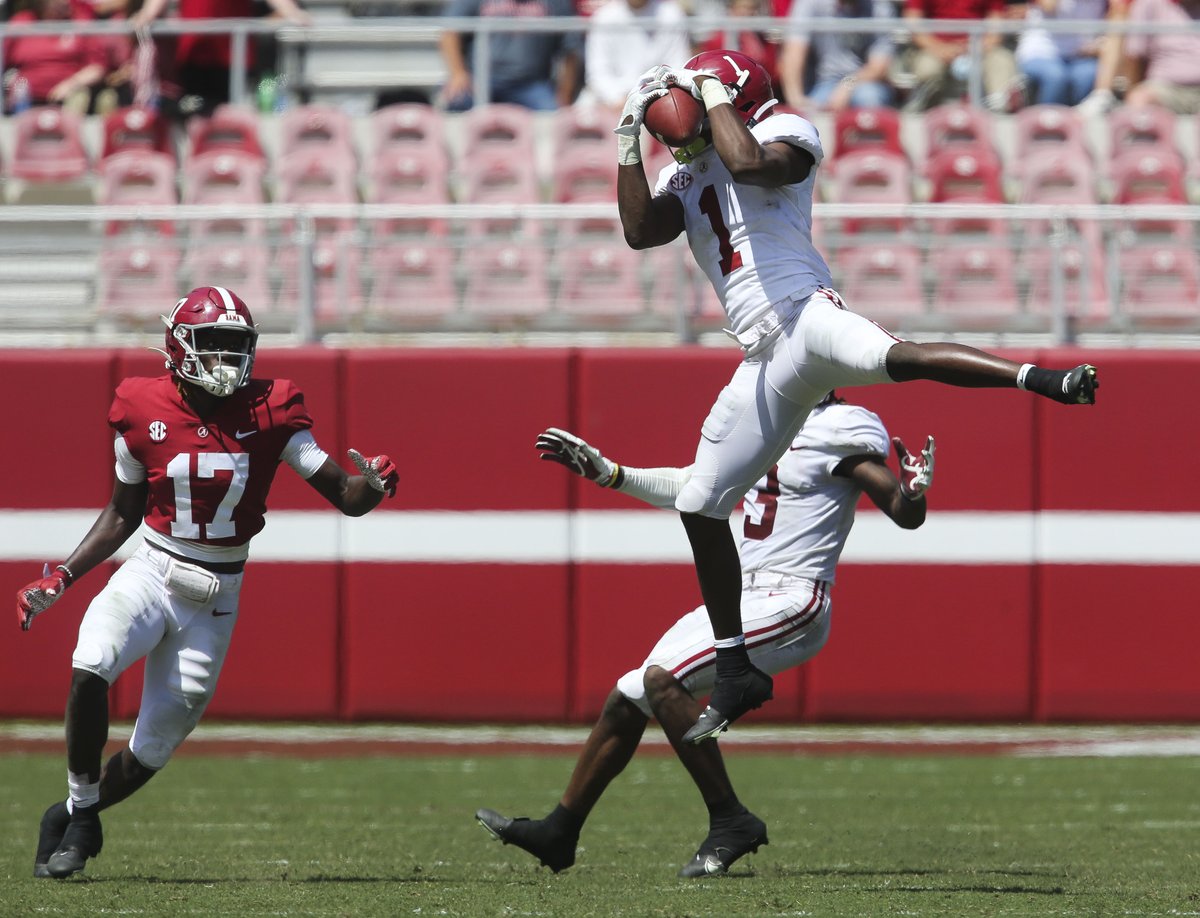 247Sports's tweet image. Alabama WR Agiye Hall is ready for a big freshman season, @LateKickJosh says.

247sports.com/Article/Alabam…