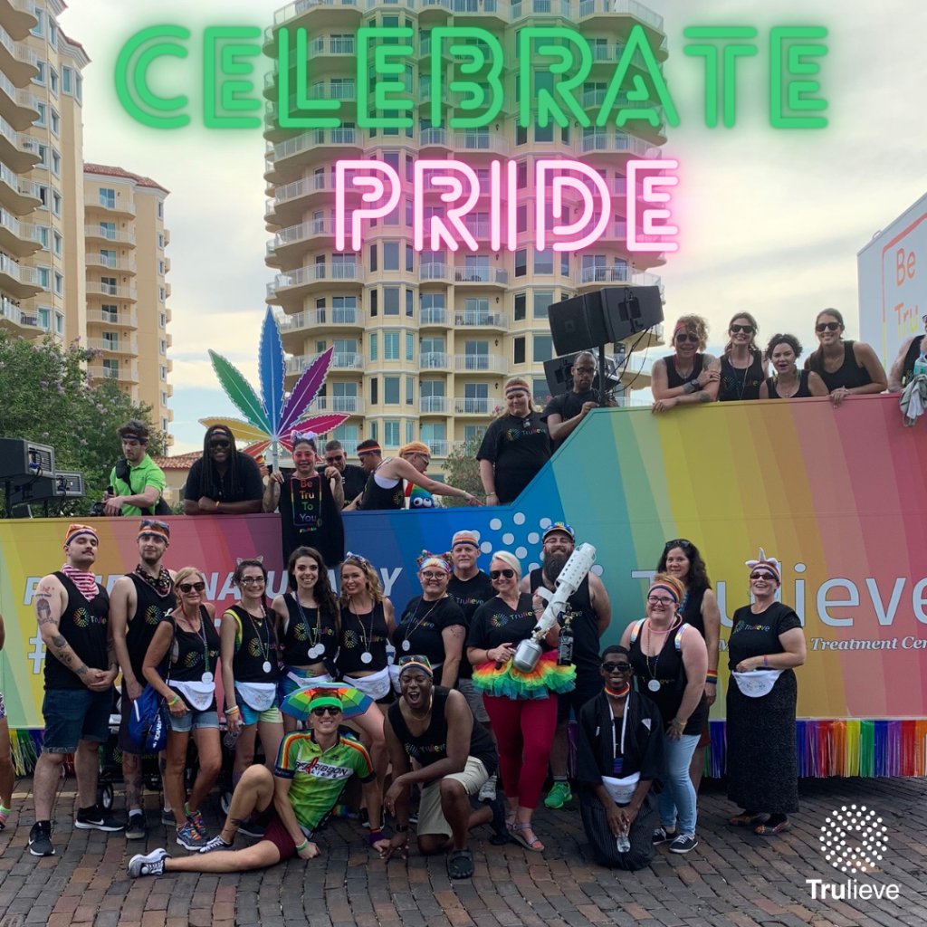 Trulieve's tweet photo. Since our founding, Trulieve has celebrated Pride not just in June, but all year round. Remembering to always be inclusive of those in our community and within our Trulieve family is a pillar that we pride ourselves on.🌿

Love is Love.❤️🧡💛💚💙💜 
#BeTruToYou #LoveisLove https://t.co/HU3OjS4V6W