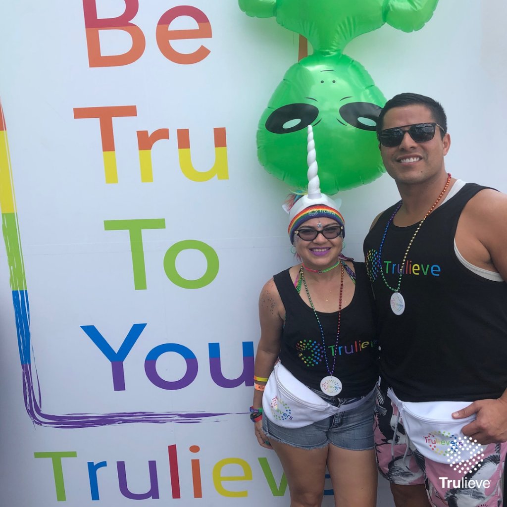 Trulieve's tweet photo. Since our founding, Trulieve has celebrated Pride not just in June, but all year round. Remembering to always be inclusive of those in our community and within our Trulieve family is a pillar that we pride ourselves on.🌿

Love is Love.❤️🧡💛💚💙💜 
#BeTruToYou #LoveisLove https://t.co/HU3OjS4V6W